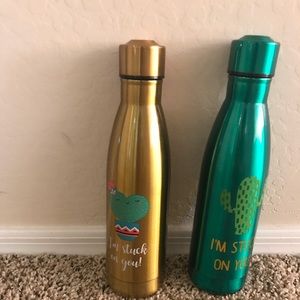 Cactus water bottles